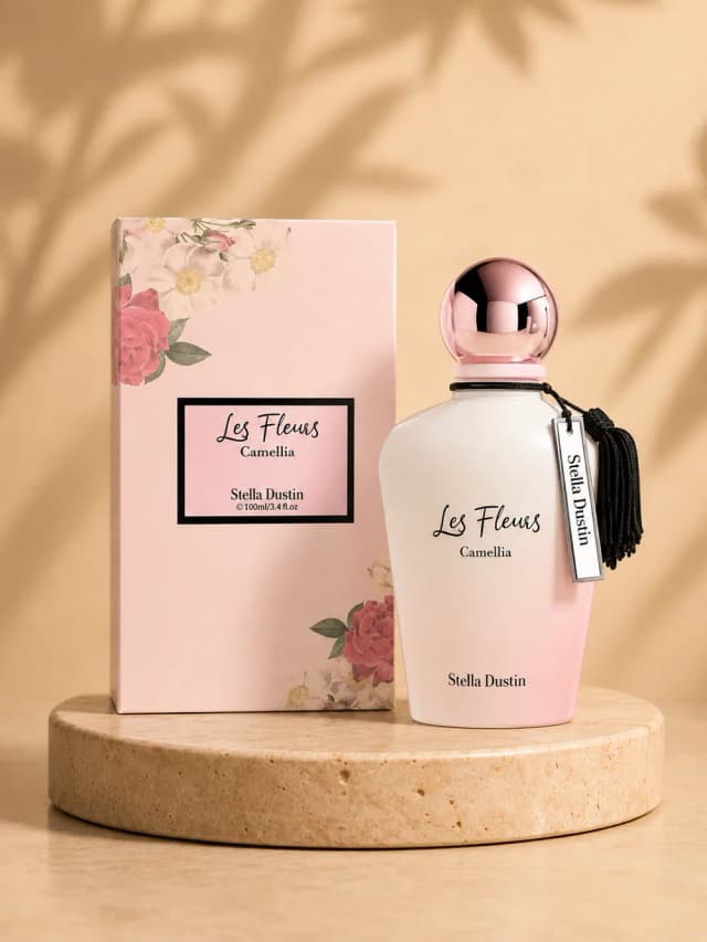 Frasco de Fleurs Camellia, Stella Dustin